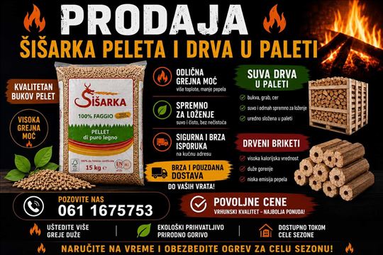 Pelet ŠIŠARKA A1,A2