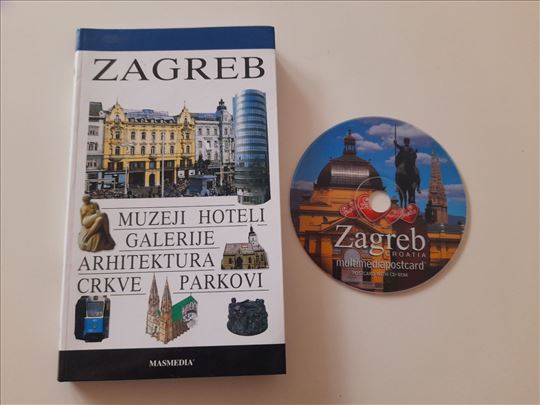 Zagreb - turistički vodič + CD