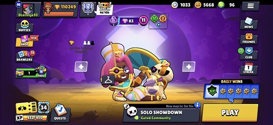 Brawl stars 110000 trofeja
