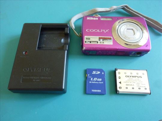 NIKON Coolpix S220 - digitalni fotoaparat 10MPix