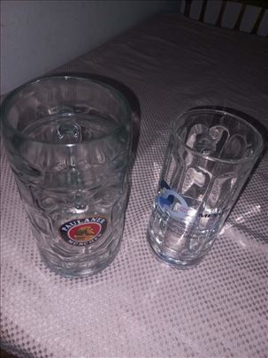 Pivske krigle 1L i 0.5L
