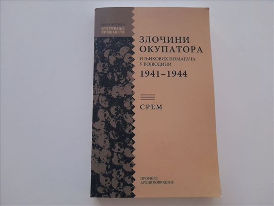Zločini okupatora u Vojvodini 1941-1944, Srem