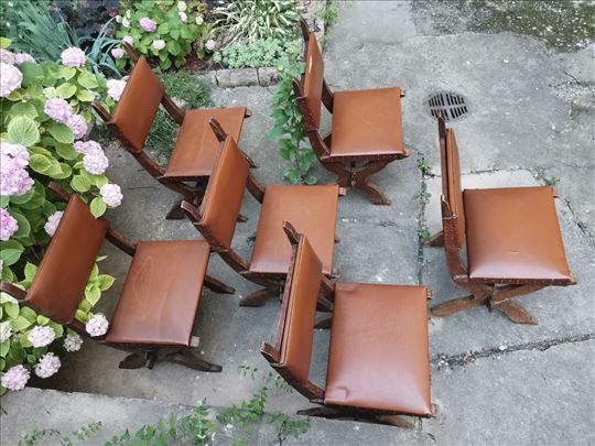 6 vintage retro stolica