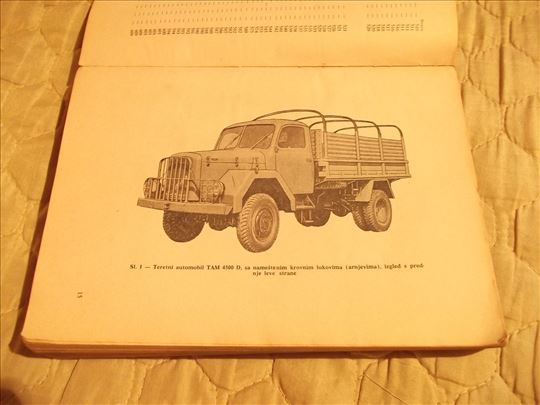 Automobil TAM 4500 odrzavanje 1967 god.