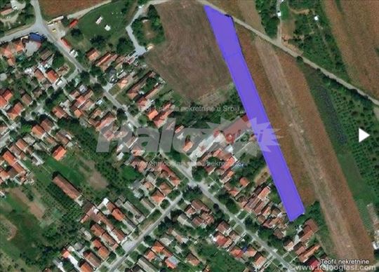 Gradjevinsko zemljište 50 ari, Nova Pazova 
