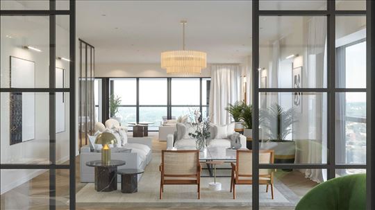Luksuzan stan 443m2| West 65 | Tri parking mesta
