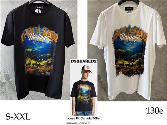 Dsquared, vrhunske majice, hit 2025-26
