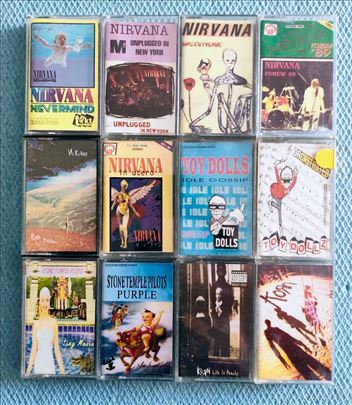 Nirvana/Korn/Toy Dolls/Stone Temple Pilots-kaseta