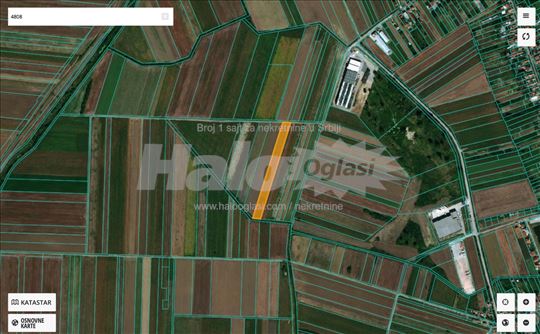 Dobanovci, radna zona 7.934m2 - Odličan pristup