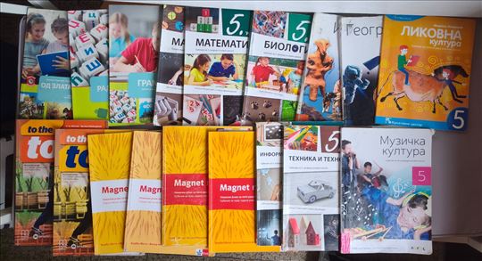 Komplet udžbenika za 5. razred OŠ