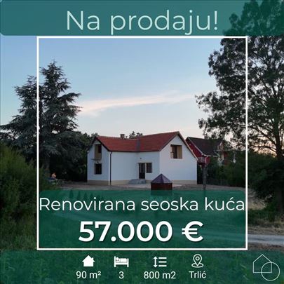 Renovirana kuća 80 m2