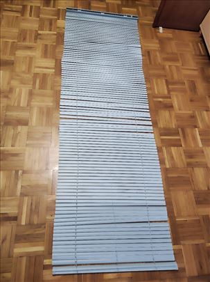 Venecijaner plastični sivi 70x220 cm