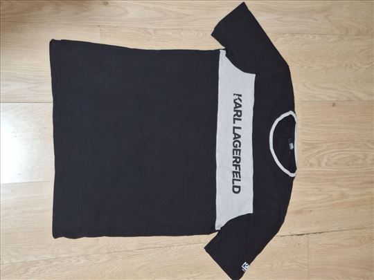Karl Lagerfeld Beachwear majica crno bela L origin