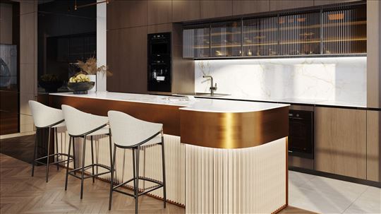 Stan 82m² | BW Riviera | 2 sobe | Pogled na reku
