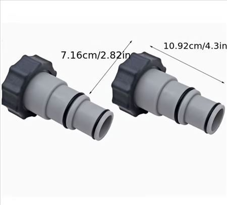 Adapter za crevo 38mm na 32mm za bazen pumpu intex
