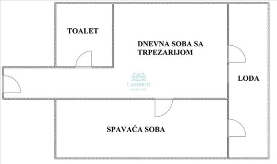 Svetog Nikole + 21m2 terasa
