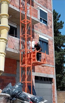 Iznajmljivanje vertikalne lift dizalica