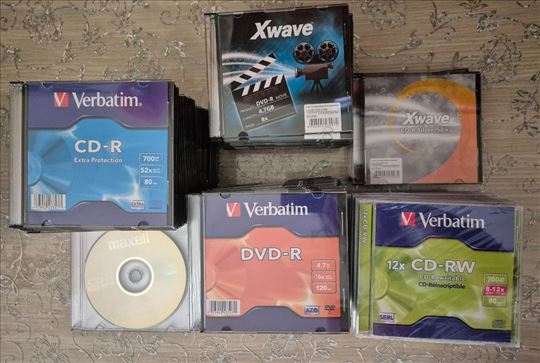 CD i DVD novi