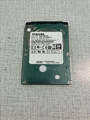 HDD Toshiba 500Gb za laptop, Sata3, 100/100