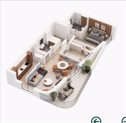 3.0 Trosoban stan Banovo Brdo Residence 