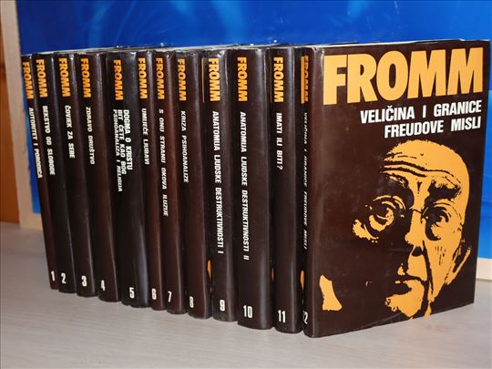 Erich Fromm Sabrana djela 1-12 komplet