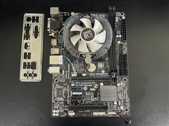 Gigabyte H81M + i5-4670 (1150)