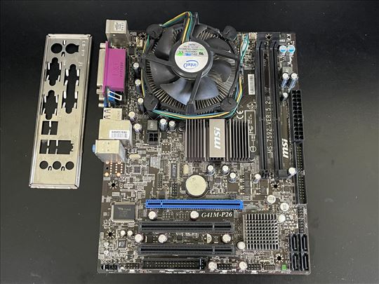 MSI G41M-P26 + gratis kuler i procesor Celeron E34