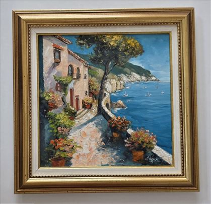 Ulje na platnu - U duhu mediterana