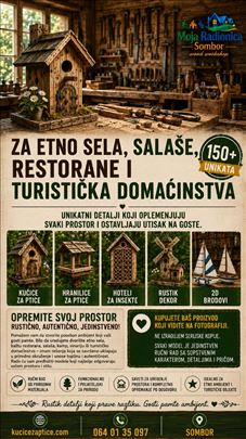 za Etno kuće,eko parkove i turistička domaćinstva
