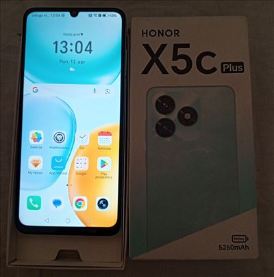 Honor X5C Plus (4+4GB/128GB) Bater.5260mA KAO NOV