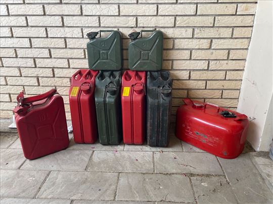 Kanister za gorivo od 20, 10 i 5 litara