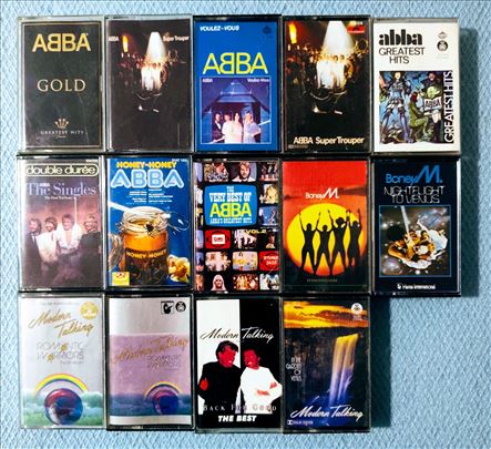 ABBA/Boney M/Modern Talking-kaseta