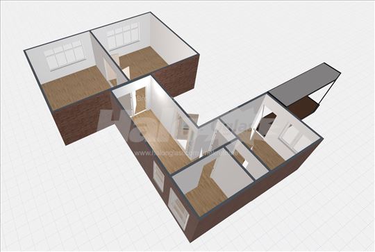Salonac 69 m², I sprat, Bulevar kralja Aleksandra 