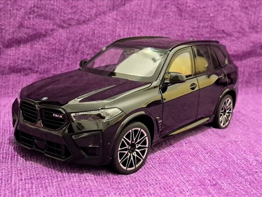 BMW X5 G05 M-model Black edition 1:18 - NOVO