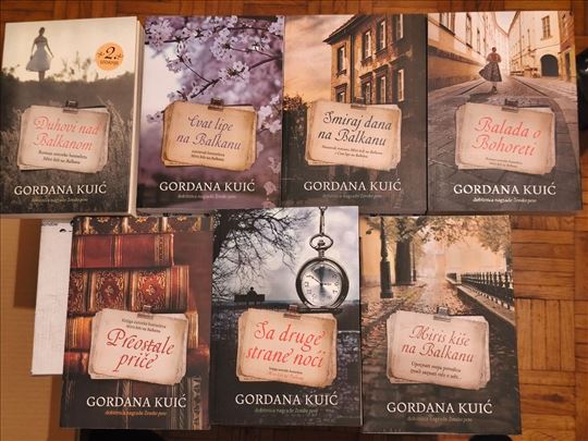 Gordana Kuić – 7 knjiga