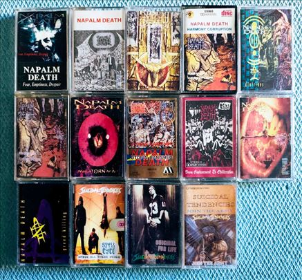 Napalm Death/Suicidal Tendecies-kaseta