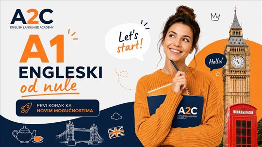 Časovi engleskog i srpskog jezika - A2C akademija