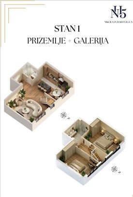 Duplex stan u Boutique novogradnji na Vračaru