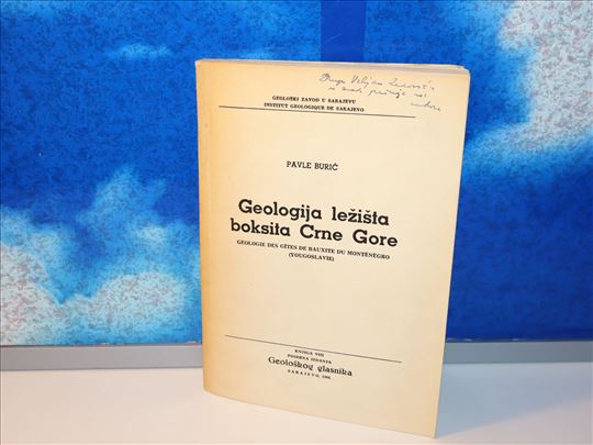 Geologija Ležišta Boksita Crne Gore Pavle Burić