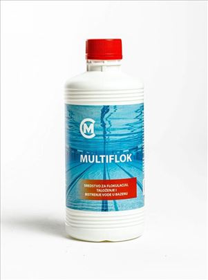 Multiflol za flokulaciju bistrenje vode u bazenu