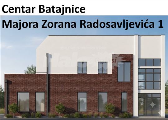 Lokal 140m2 u centru Batajnice