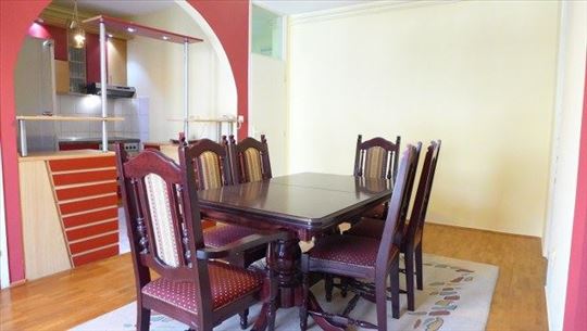 Mike Alasa, 60m2, dve spavaće sobe,namešten,terasa