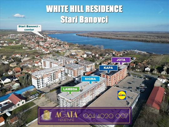Novogradnja Stari Banovci, White Hill, 30m2