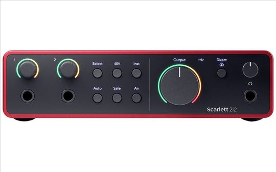 Focusrite Scarlett 2i2 4th Generation