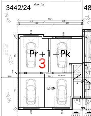 Garsonjera - Garaža 25 m2
