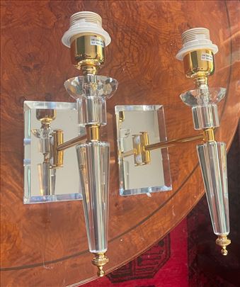 Zidne lampe u paru Hollywood Regency Mid Century