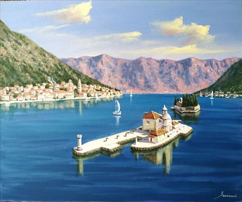 Ulje na platnu - Šainović, umetničke slike pejzazi