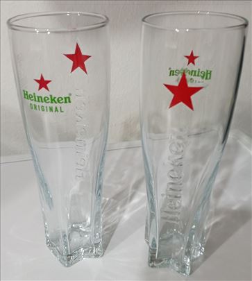 Set 2 Heineken čaše