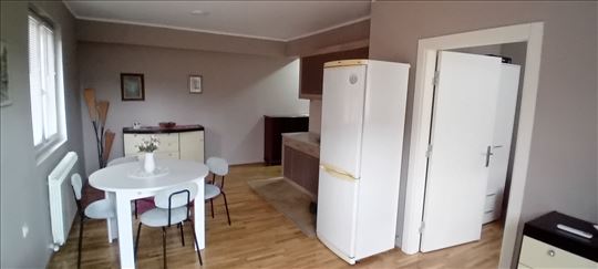 1.5 sa dvorištem, namešten, novija zgrada