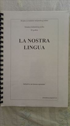 Esercizi - Italijanski - Sintaksa 2